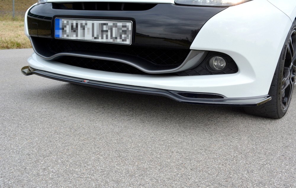 LAME DU PARE-CHOCS AVANT / SPLITTER V.1 RENAULT CLIO MK3 RS FACELIFT