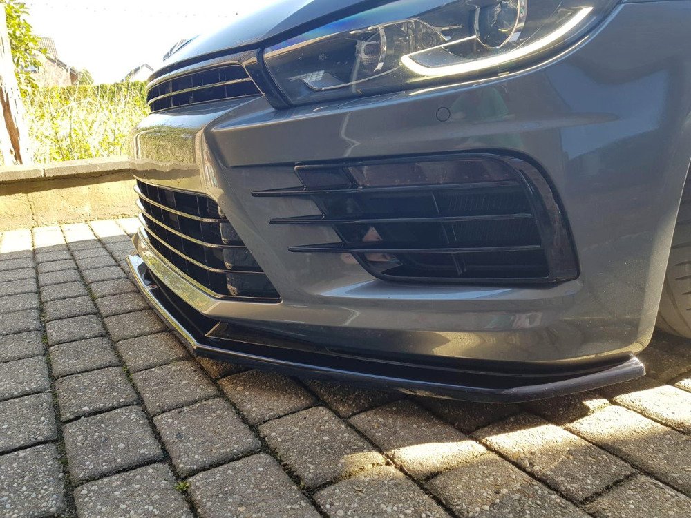 LAME DU PARE-CHOCS AVANT / SPLITTER V.1 VOLKSWAGEN SCIROCCO MK.3 R FACELIFT