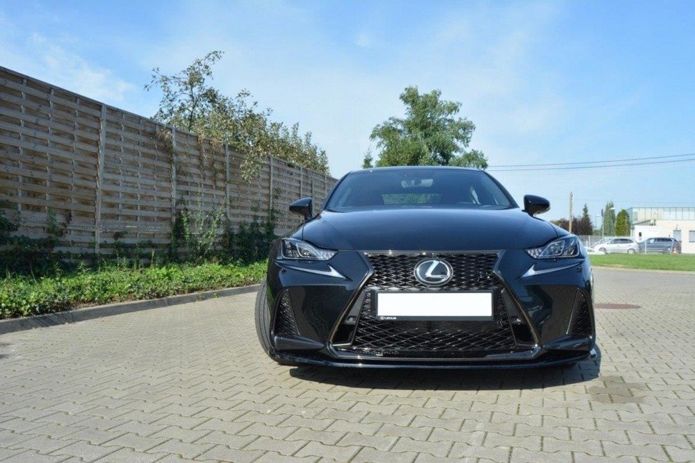 LAME DU PARE-CHOCS AVANT V.1 Lexus IS Mk3 Facelift F-Sport