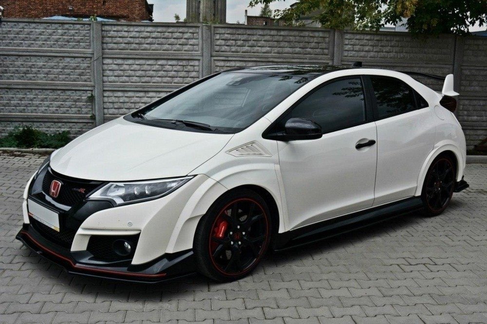 LAME DU PARE-CHOCS AVANT v.1 HONDA CIVIC IX TYPE R