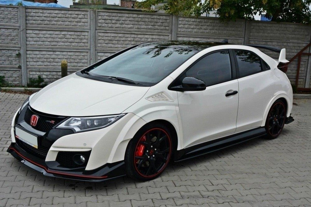 LAME DU PARE-CHOCS AVANT v.2 HONDA CIVIC IX TYPE R