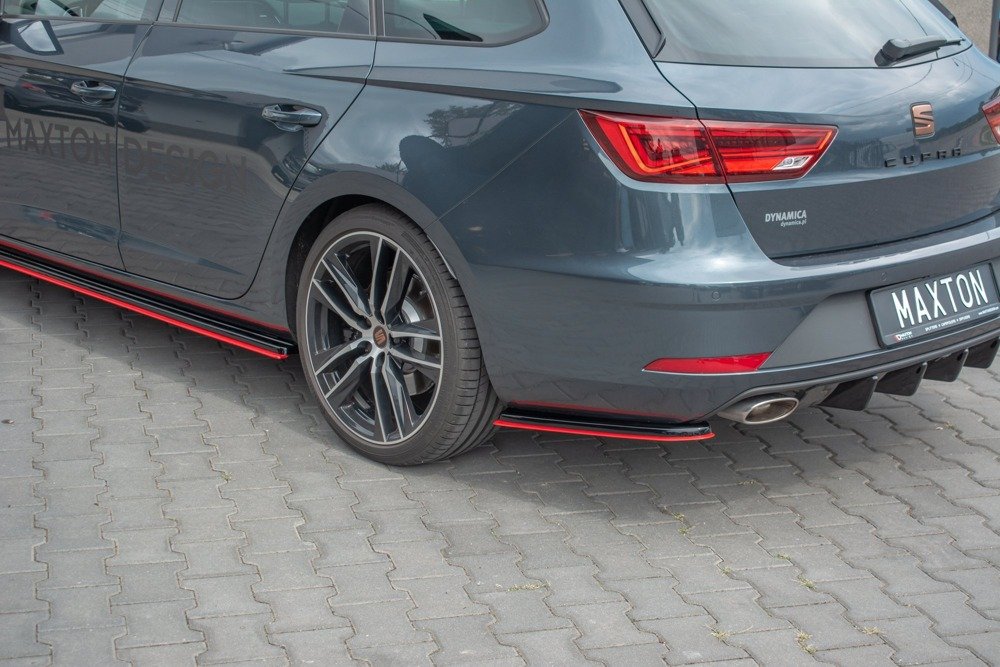 Lame Du Pare-Chocs Arriere V.4 Seat Leon Cupra Mk3 FL Sportstourer