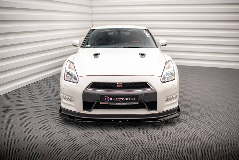 Lame Du Pare-Chocs Avant + Ailerons Nissan GTR R35 Facelift