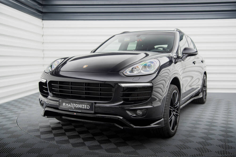 Lame Du Pare-Chocs Avant Porsche Cayenne Mk2 Facelift