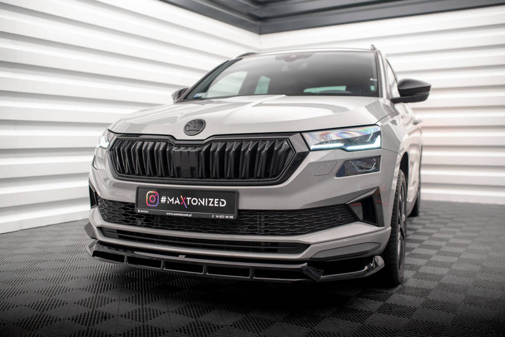 Lame Du Pare-Chocs Avant Skoda Karoq Sportline Mk1 Facelift