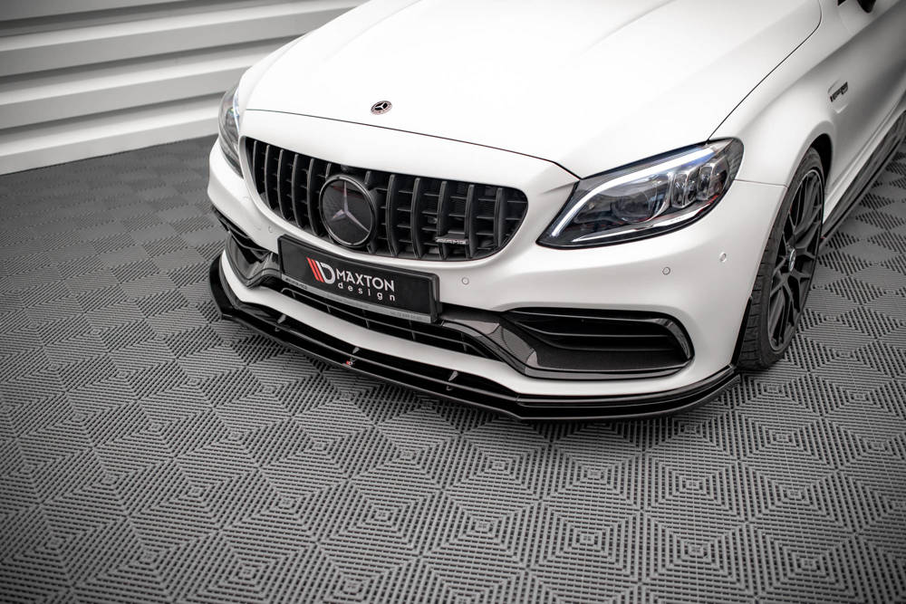 Lame Du Pare-Chocs Avant V.1 Mercedes-AMG C63 Coupe AMG Aero Pack C205 Facelift