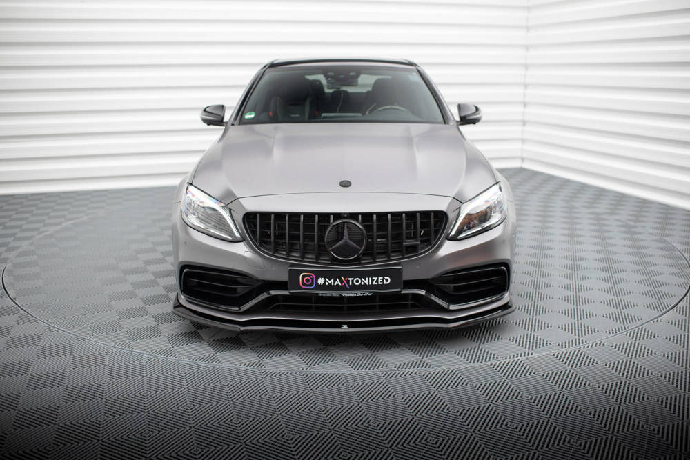 Lame Du Pare-Chocs Avant V.1 Mercedes-AMG C63 Sedan / Estate W205 Facelift