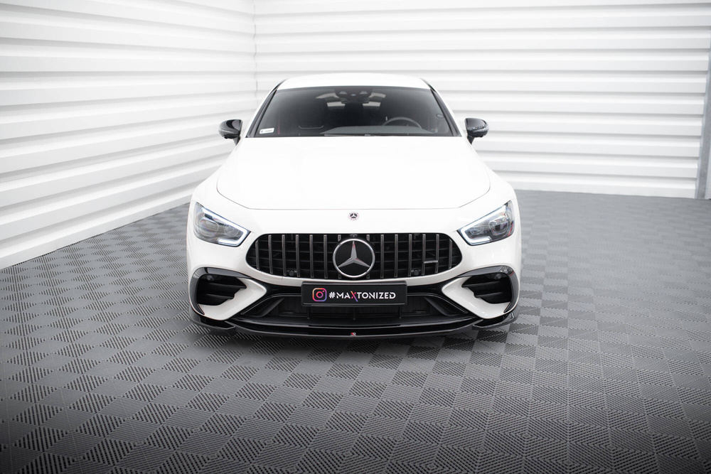 Lame Du Pare-Chocs Avant V.1 Mercedes-AMG GT 43 4 Door Coupe V8 Styling Package