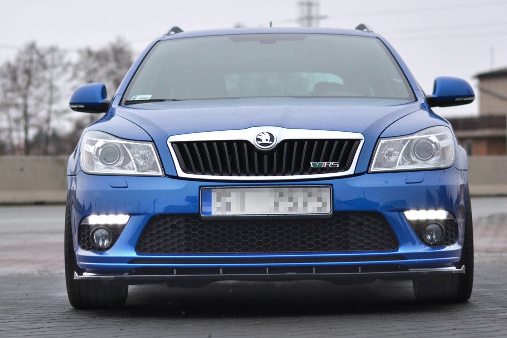 Lame Du Pare-Chocs Avant V.1 Skoda Octavia RS Mk2 FL