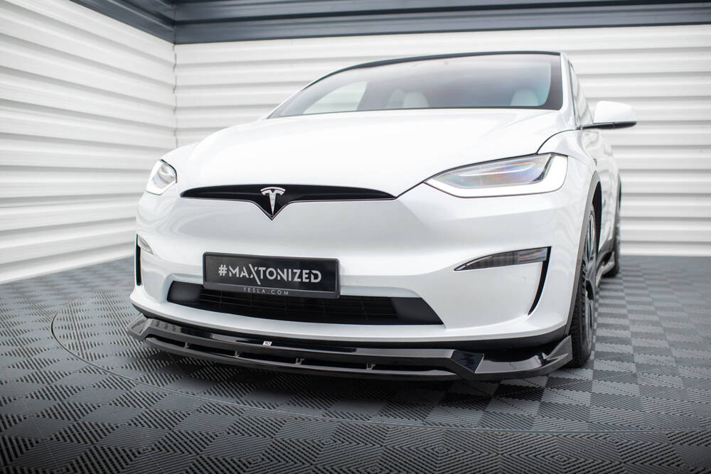 Lame Du Pare-Chocs Avant V.1 Tesla Model X Mk1 Facelift