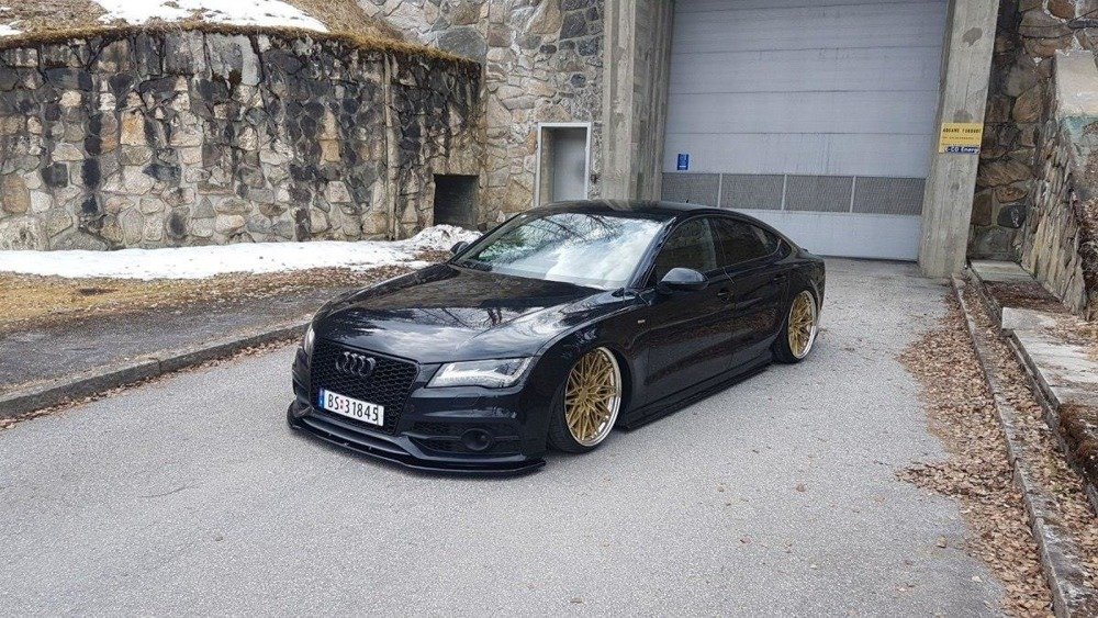 Lame Du Pare-Chocs Avant V.2 Audi S7 / A7 S-Line C7 