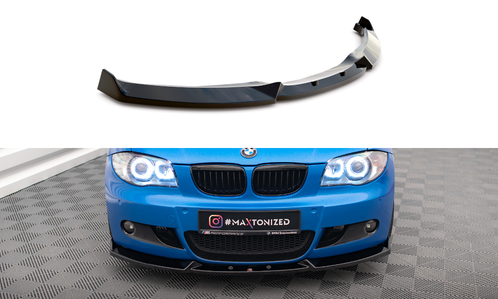 Lame Du Pare-Chocs Avant V.2 BMW 1 M-Pack E87 / E81 Facelift