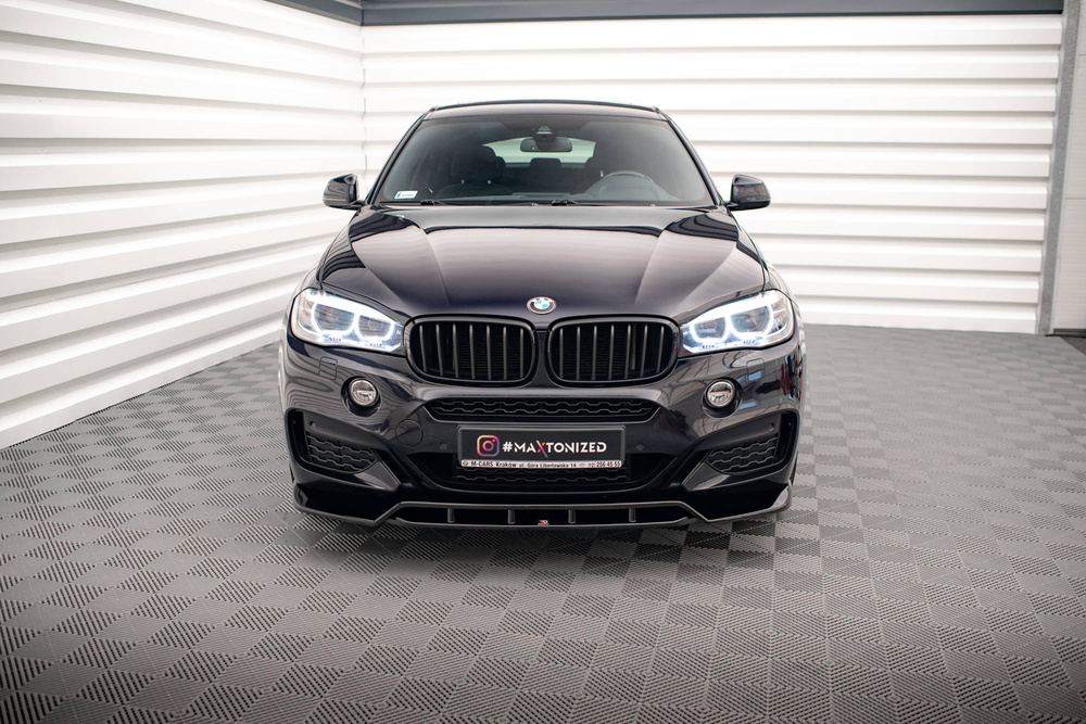 Lame Du Pare-Chocs Avant V.2 BMW X6 M-Pack F16