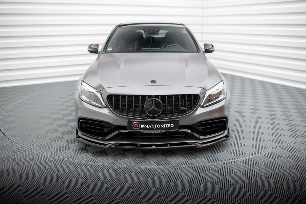 Lame Du Pare-Chocs Avant V.2 Mercedes-AMG C63 Sedan / Estate W205 Facelift