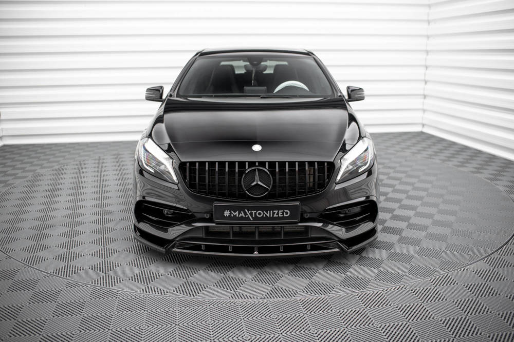 Lame Du Pare-Chocs Avant V.2 Mercedes-Benz A AMG-Line W176 Facelift