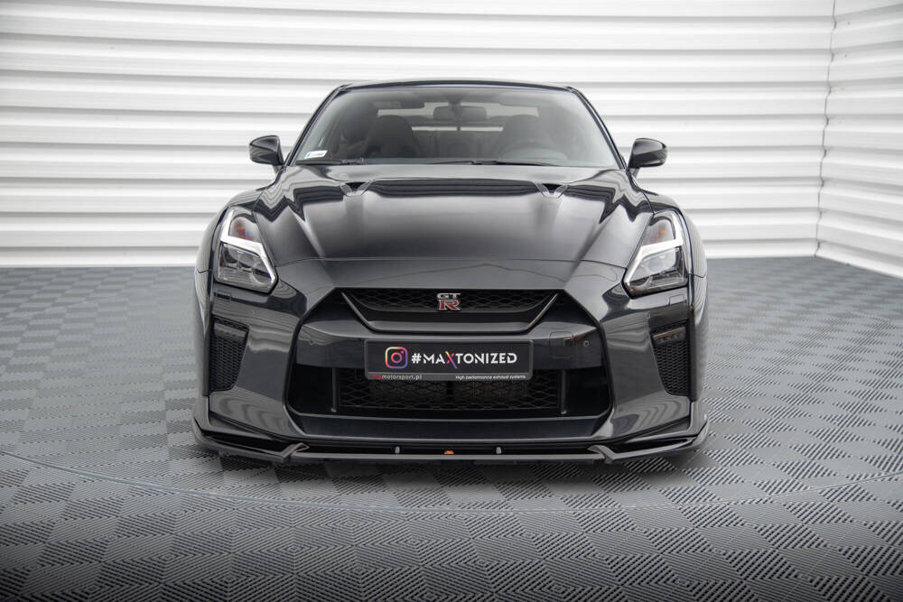 Lame Du Pare-Chocs Avant V.2 Nissan GTR R35 Facelift