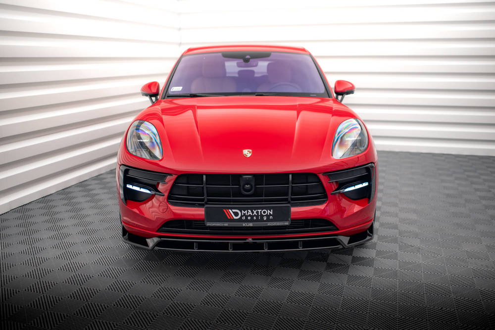 Lame Du Pare-Chocs Avant V.2 Porsche Macan GTS / Sport Design Mk1 Facelift