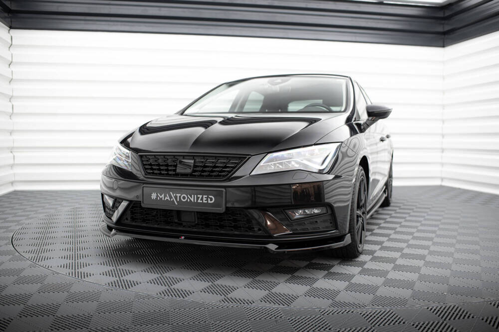 Lame Du Pare-Chocs Avant V.2 Seat Leon Mk3 Facelift