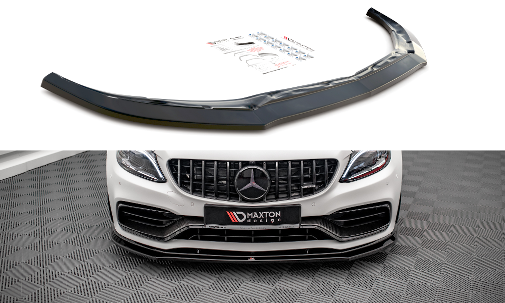 Lame Du Pare-Chocs Avant V.3 Mercedes-AMG C63 Coupe AMG Aero Pack C205 Facelift