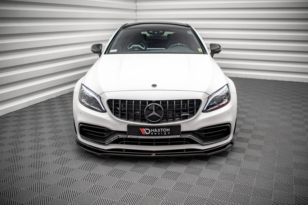 Lame Du Pare-Chocs Avant V.3 Mercedes-AMG C63 Coupe AMG Aero Pack C205 Facelift