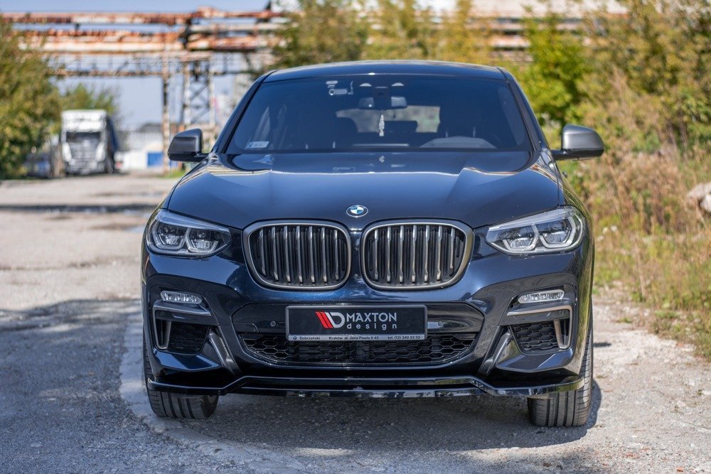 Lame du pare-chocs avant / Splitter  BMW X4 M-Pack G02