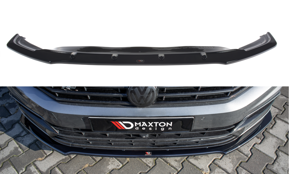 Lame du pare-chocs avant / Splitter V.1 Volkswagen Passat R-Line B8