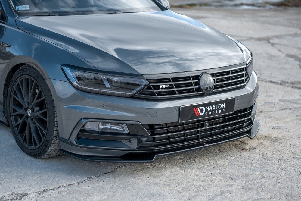 Lame du pare-chocs avant / Splitter V.2 Volkswagen Passat R-Line B8