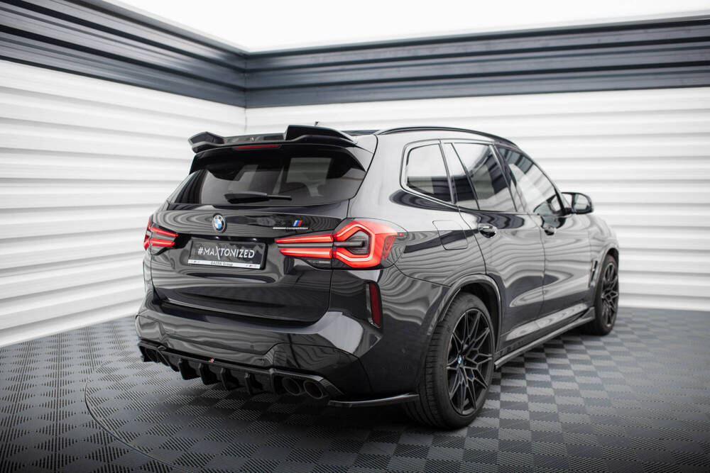 Lames De Pare-Chocs Arrière Latérales V.2 BMW X3 M F97 Facelift