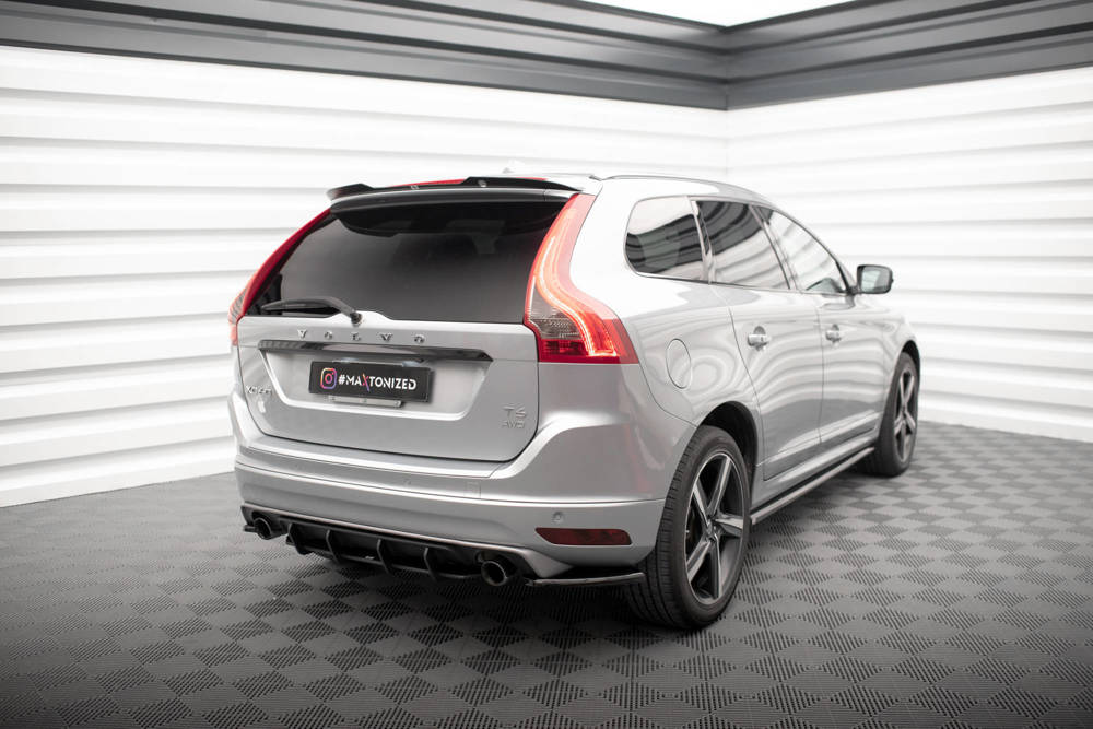 Lames De Pare-Chocs Arrière Latérales Volvo XC60 R-Design Mk1 Facelift 