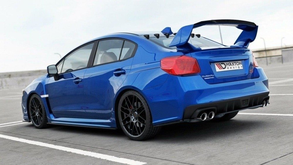 Le prolongement de la lunette arrière Subaru WRX STI