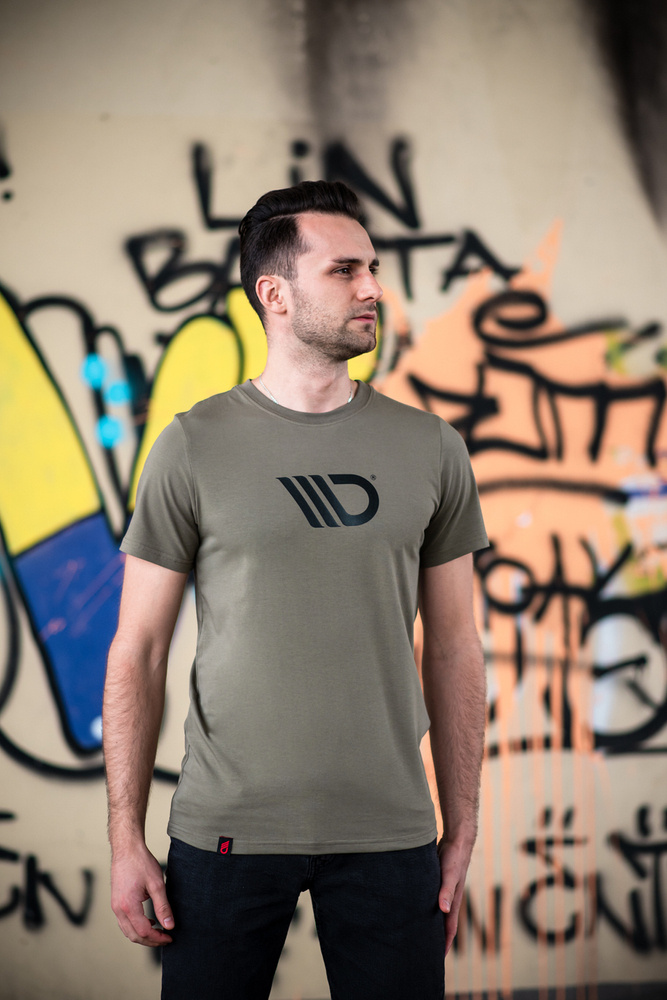 Mens Khaki T-shirt