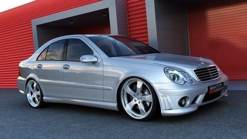 PARE CHOCS AVANT MERCEDES C W203 < AMG 204 LOOK>