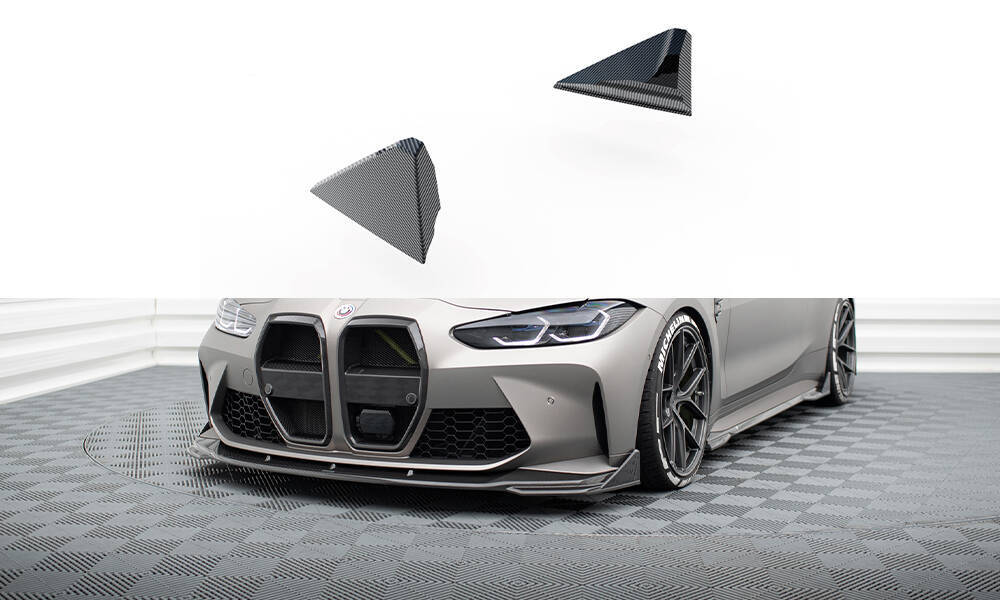 Prepreg Carbon Front Flaps BMW M4 G82 