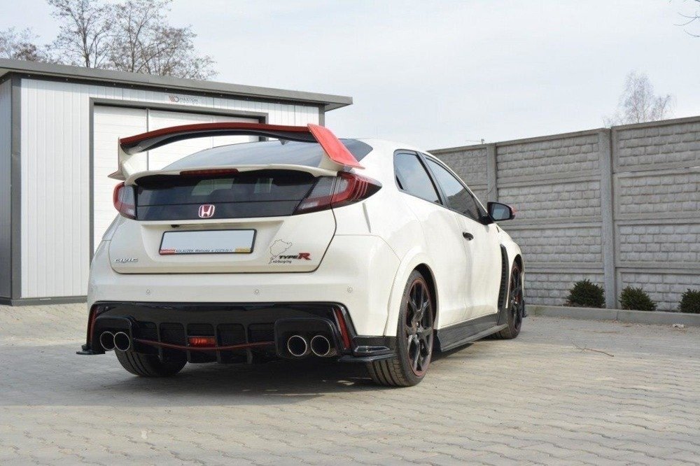 RAJOUT DU PARE-CHOCS ARRIERE HONDA CIVIC IX TYPE R