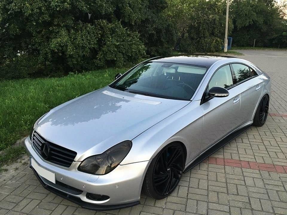 RAJOUTS DES BAS DE CAISSE POUR MERCEDES CLS C219