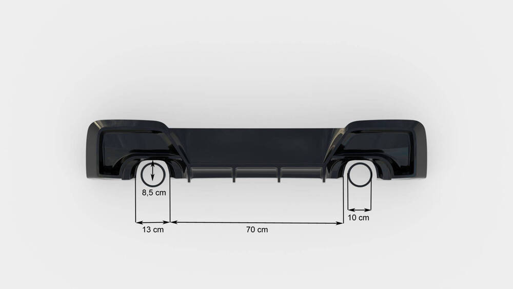 Rajout Du Pare-Chocs Arriere V.1 BMW M135i F20