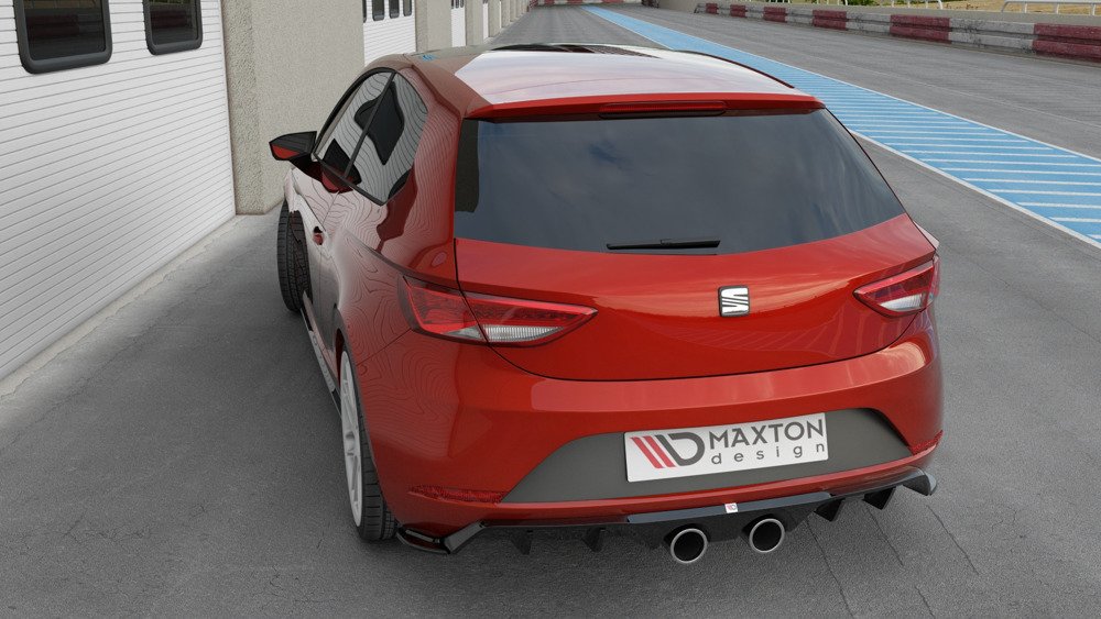 Rajout Du Pare-Chocs Arriere V.2 Seat Leon Cupra Mk3 FL Hatchback