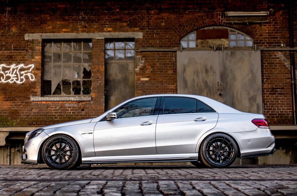 Rajouts Des Bas De Caisse Mercedes-Benz E63 AMG / AMG-Line Sedan W212 Facelift