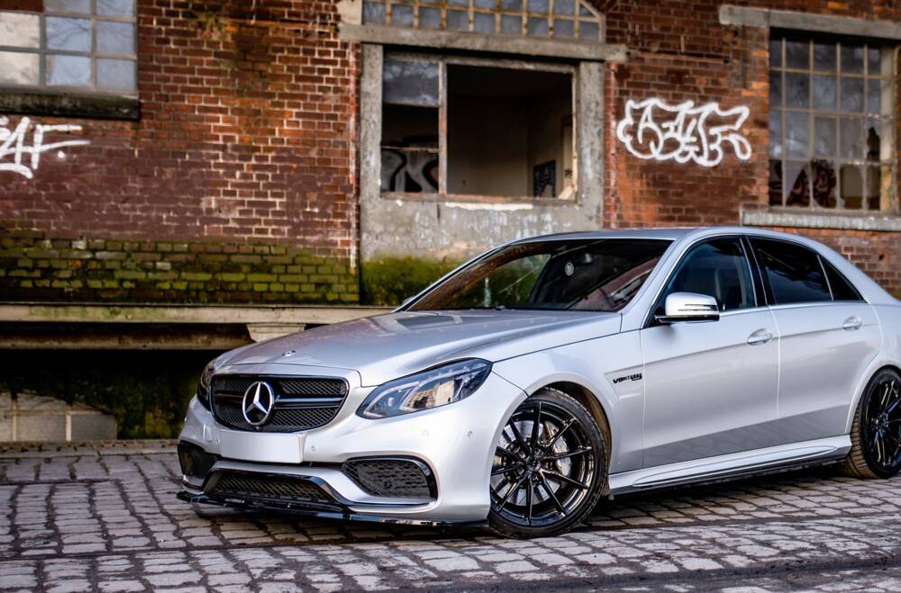 Rajouts Des Bas De Caisse Mercedes-Benz E63 AMG / AMG-Line Sedan W212 Facelift