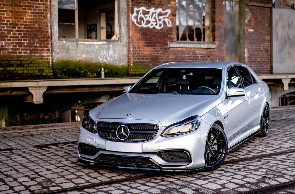 Rajouts Des Bas De Caisse Mercedes-Benz E63 AMG / AMG-Line Sedan W212 Facelift