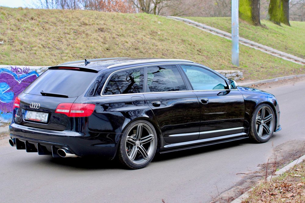 Rajouts Des Bas De Caisse Pour Audi RS6 C6