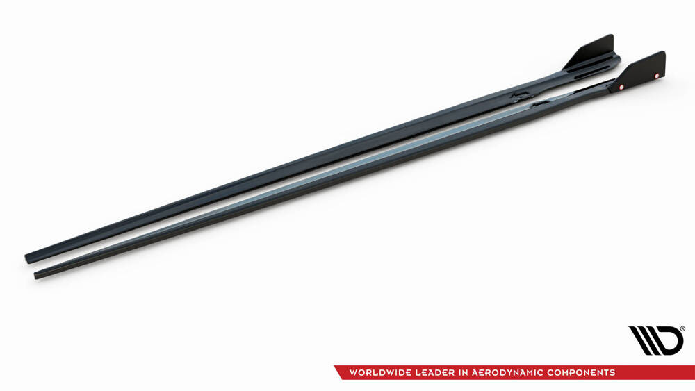 Rajouts Des Bas De Caisse V.1 + Ailerons BMW M8 Gran Coupe F93 / 8 Gran Coupe M-Pack G16