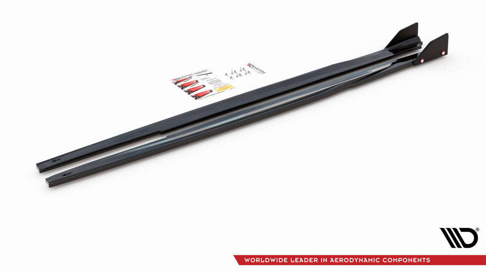 Rajouts Des Bas De Caisse V.1 + Ailerons Toyota Corolla GR Sport Hatchback XII