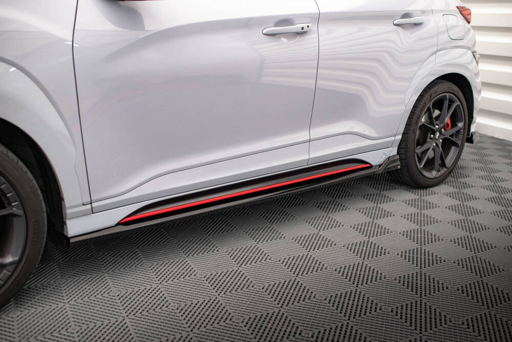 Rajouts Des Bas De Caisse V.1 + Flaps Hyundai Kona N Mk1