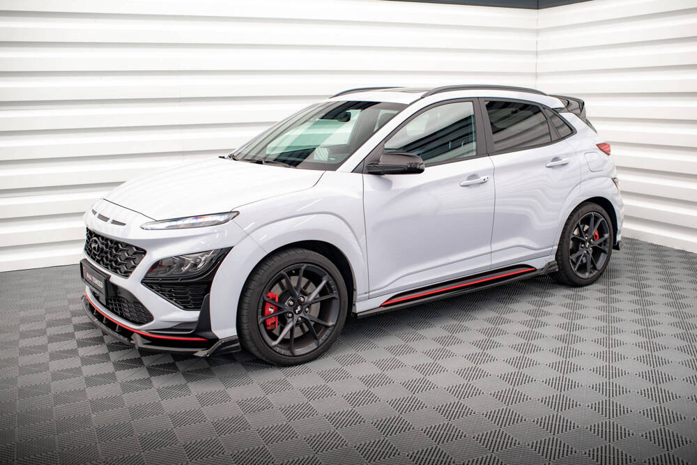 Rajouts Des Bas De Caisse V.1 + Flaps Hyundai Kona N Mk1