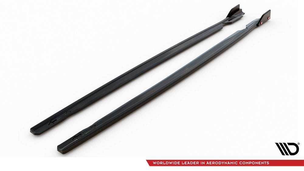 Rajouts Des Bas De Caisse V.2 + Ailerons Volkswagen Golf R Mk8