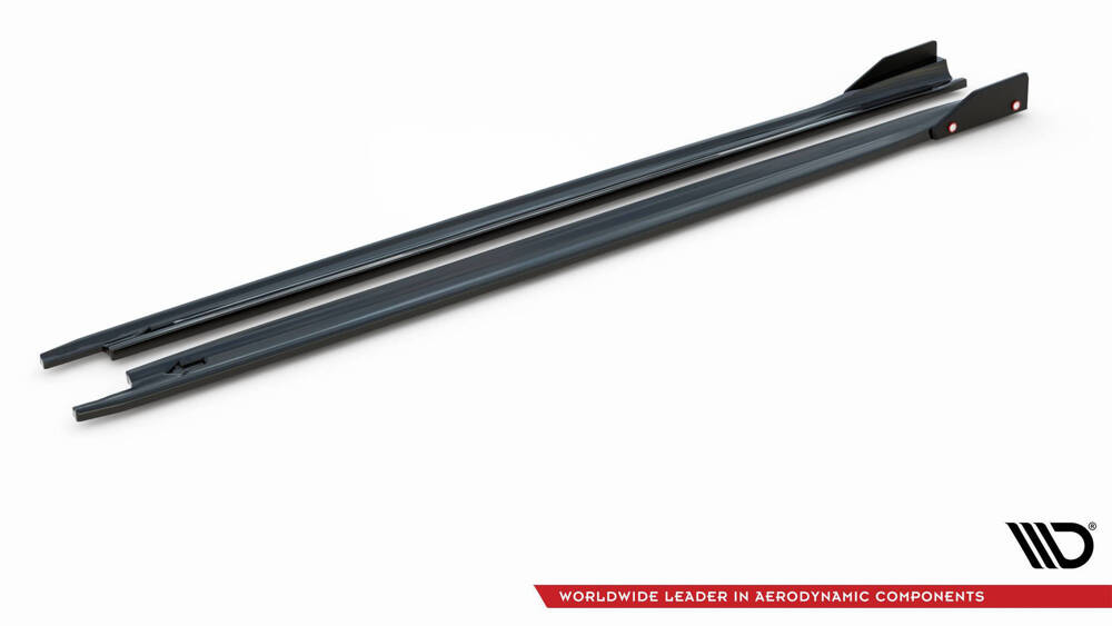 Rajouts Des Bas De Caisse V.2 + Flaps Skoda Octavia RS Liftback / Combi Mk4 Facelift