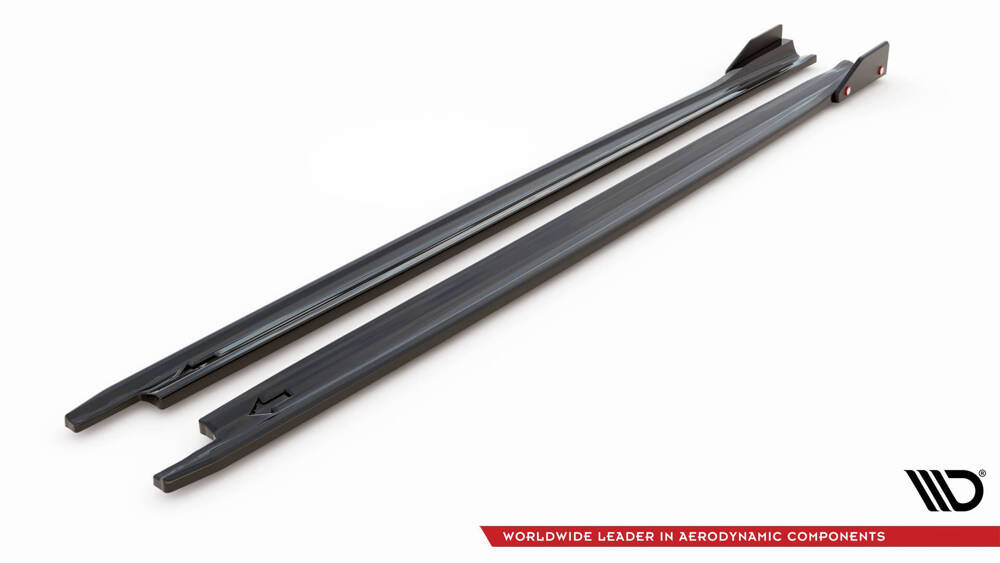 Rajouts Des Bas De Caisse V.2 + Flaps Skoda Octavia RS Liftback / Combi Mk4 Facelift