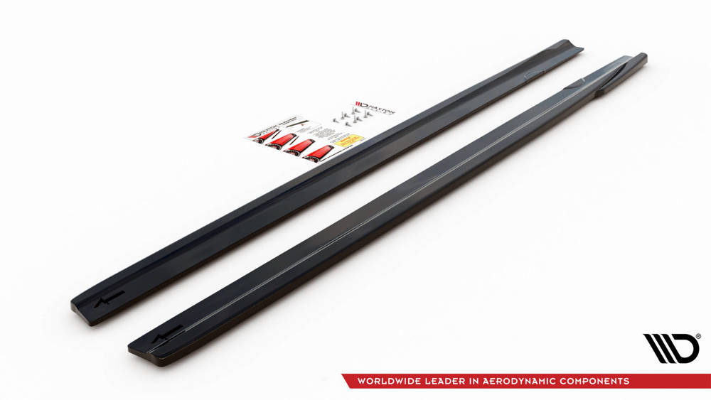 Rajouts Des Bas De Caisse V.2  Mercedes A35 AMG / AMG-Line W177 