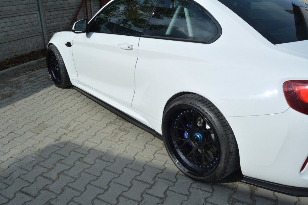 SET DES DIFFUSEUR DES BAS DE CAISSE BMW M2 F87 COUPÉ